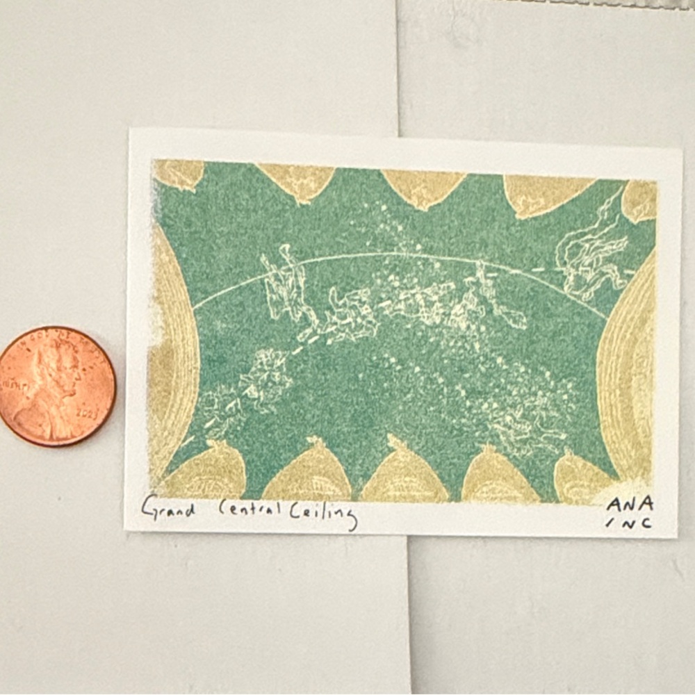 Inciardi mini print -  Grand Central Ceiling